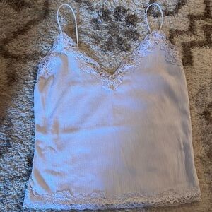 White Lace Tank Top